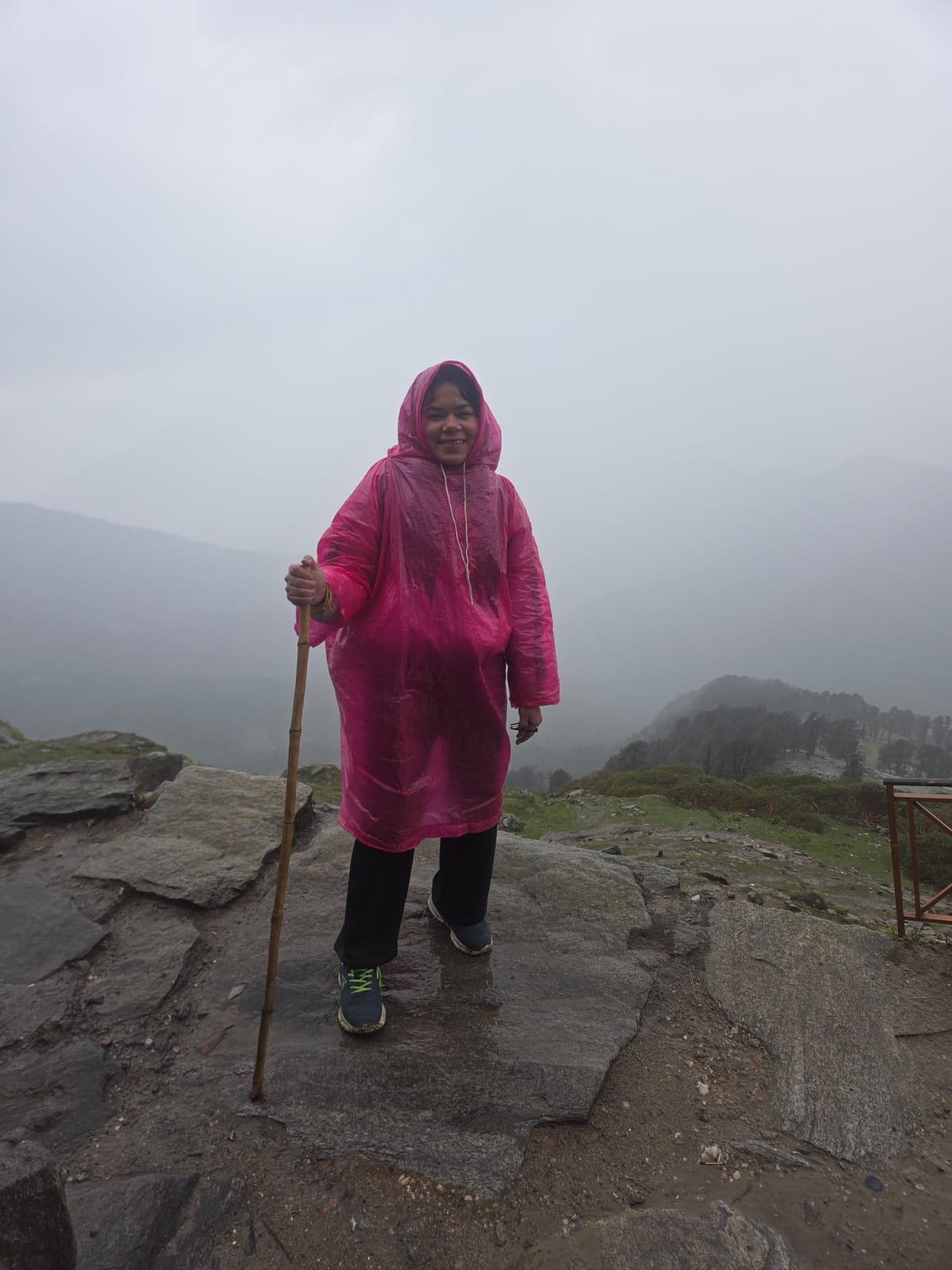 Monsoon miles, smiling still